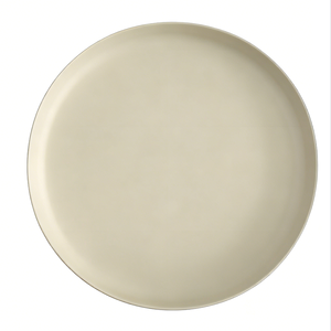 ชุดจานอาหารเมลามีนทรงกลมสีเบจ 2 ชิ้นอเนกประสงค์ สำหรับอาหารเรียกน้ำย่อย ของหวาน และอาหารจานหลัก - Product Image 6