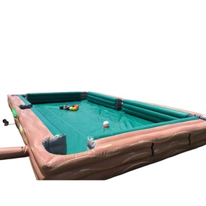 Dễ dàng thiết lập các trò chơi mùa hè bơm hơi chơi bi-a của con người trên một trò chơi bàn bi-a bơm hơi có kích thước thật cho trẻ em và người lớn - Product Image 3