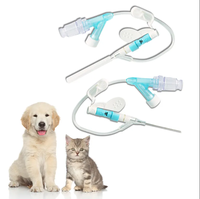 Yongyue médical iv canule 24G 22G 20G 18G 16G 14G animaux jetables veineux aiguille à demeure pour chien chat animal de compagnie