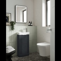 Miroir de salle de bain de luxe minimaliste éclairé avec fonction anti-buée, éclairage LED à capteur tactile, haut-parleur Bluetooth, cadre en aluminium, garantie 5 ans