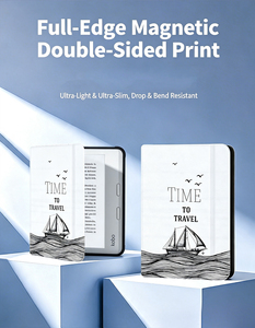 Étui à rabat magnétique pour Kobo Libra Colour 2024, fonction veille/réveil automatique, longue autonomie <span class=keywords><strong>de</strong></span> <span class=keywords><strong>la</strong></span> batterie, coque antichoc imprimée pour Kobo Libra 2 - Product Image 5