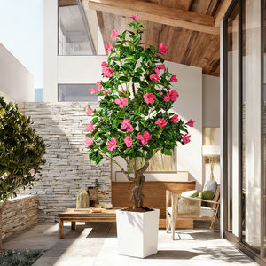 Meistverkaufter UV-beständiger Künstlicher Blumenstaukelbaum aus Kunststoff mit Rosa Blüten für Geburtstag, Heim- und Ladendekoration - Product Image 1