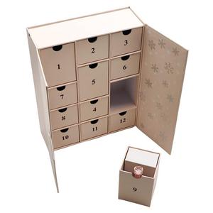 Caja Misteriosa Navideña Personalizada al por Mayor, <span class=keywords><strong>Calendario</strong></span> de Adviento de Navidad Vacío Personalizado para Regalos de Maquillaje y Cosméticos - Product Image 2