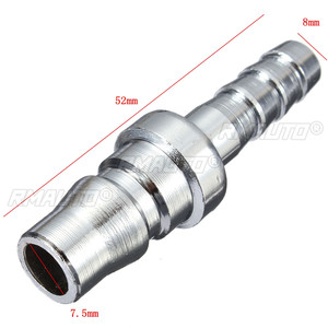 Lot de 4 connecteurs rapides mâle-femelle 8 mm pour tuyau de gaz, buse en cuivre, pour caravane et barbecue SH+PH - Product Image 5