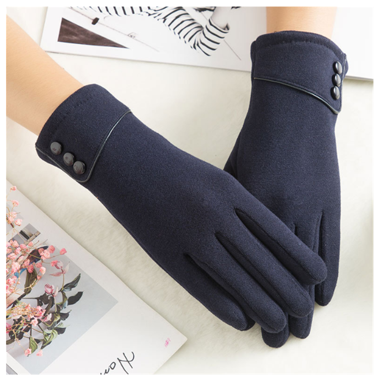 Ветрозащитные спортивные шерстяные женские зимние теплые перчатки для велоспорта и сенсорных экранов для катания на лыжах, туризма