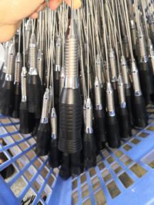 Сверхмощная мобильная антенна <span class=keywords><strong>CB</strong></span> 27 МГц с пружинным основанием, высокомощная мобильная антенна <span class=keywords><strong>CB</strong></span> radio, нержавеющий кнут, горячая распродажа - Product Image 2