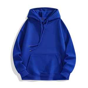 High Quality <strong>Men's</strong> Heavyweight 100% Cotton Oversized Shoulder Hoodie Custom Silk Screen Printing Logo Winter Blank <strong>Pullover</strong> - Product Image 6
