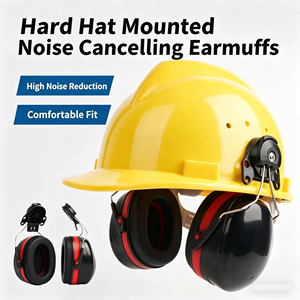 Orejeras Insonorizantes <span class=keywords><strong>con</strong></span> Reducción <span class=keywords><strong>de</strong></span> Ruido para Fábrica, Pulido, Corte, <span class=keywords><strong>Seguridad</strong></span> en el Trabajo, Compatibles <span class=keywords><strong>con</strong></span> Cascos <span class=keywords><strong>de</strong></span> <span class=keywords><strong>Seguridad</strong></span>, Protección Auditiva - Product Image 1