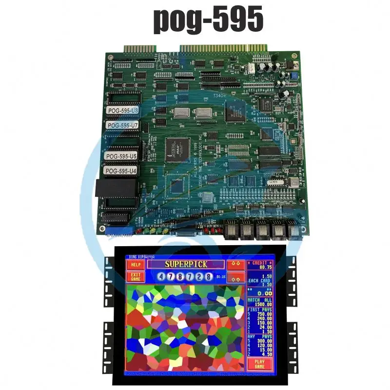 Classic T340+pog 595 pot of gold kit machine board