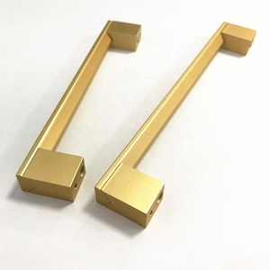 <span class=keywords><strong>Brass</strong></span> Đồ Nội Thất Vàng Brushed Aluminum Phụ Kiện Xử Lý Tay Nắm Ngăn Kéo - Product Image 6
