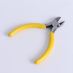 Penjualan laris Tang sisi Diagonal tajam 5 "pemotong kawat kabel profesional pegangan baja kelas DIY gagang plastik OEM dapat disesuaikan - Product Image 2