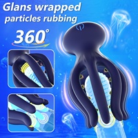 Kovida homme méduse tentacules vibrant pénis gland Massage exercice APP Silicone Masturbatore Traction pénis dispositif d'entraînement