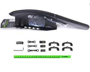 RBRL 초경량 자전거 펜더 <span class=keywords><strong>700c</strong></span> 이지 클립온 머드 가드 (로드 바이크, 그래블 바이크용) - Product Image 6