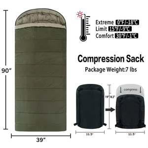 Saco <span class=keywords><strong>de</strong></span> <span class=keywords><strong>dormir</strong></span> personalizado usable para acampar al aire libre Saco <span class=keywords><strong>de</strong></span> <span class=keywords><strong>dormir</strong></span> <span class=keywords><strong>de</strong></span> algodón <span class=keywords><strong>bajo</strong></span> cero - Product Image 4