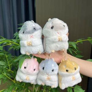 Super mignon petit hamster en peluche, pendentif, porte-clés, breloque pour sac à main, sac à dos et sac à bandoulière - Product Image 1