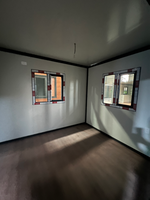 Maison préfabriquée moderne, maison conteneur extensible de 20 pieds à toit plat avec salle de bain, maison conteneur préfabriquée Pologne