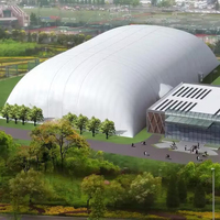 Dôme Gonflable Industriel de Haute Qualité pour Terrains de Football, Garages et Hangars – Isolation Thermique