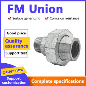 Raccords de tuyauterie en fonte malléable UL FM 3 pouces, union BSP pour l'huile, l'eau et le <span class=keywords><strong>gaz</strong></span> - Product Image 3