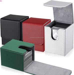 Q Y Support Customization Card Deck Box Custom Trading Card Deck Box High Quality Deck Box Leather Collect <b>Game</b> Cards - Product Image 6