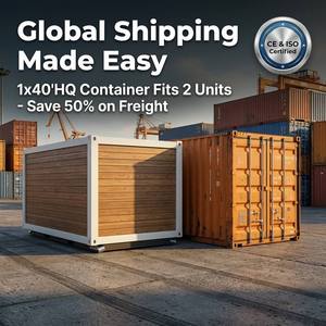 Casa Container Ecologica Multifunzionale Spaziosa e Confortevole Espandibile con Soggiorno <span class=keywords><strong>Esterno</strong></span> e Bagno per Uso Residenziale - Product Image 6