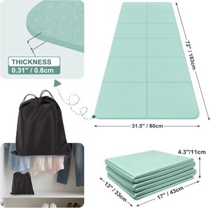 Tapete de Yoga Plegable de PVC Ecológico con Impresión Personalizada - Product Image 6