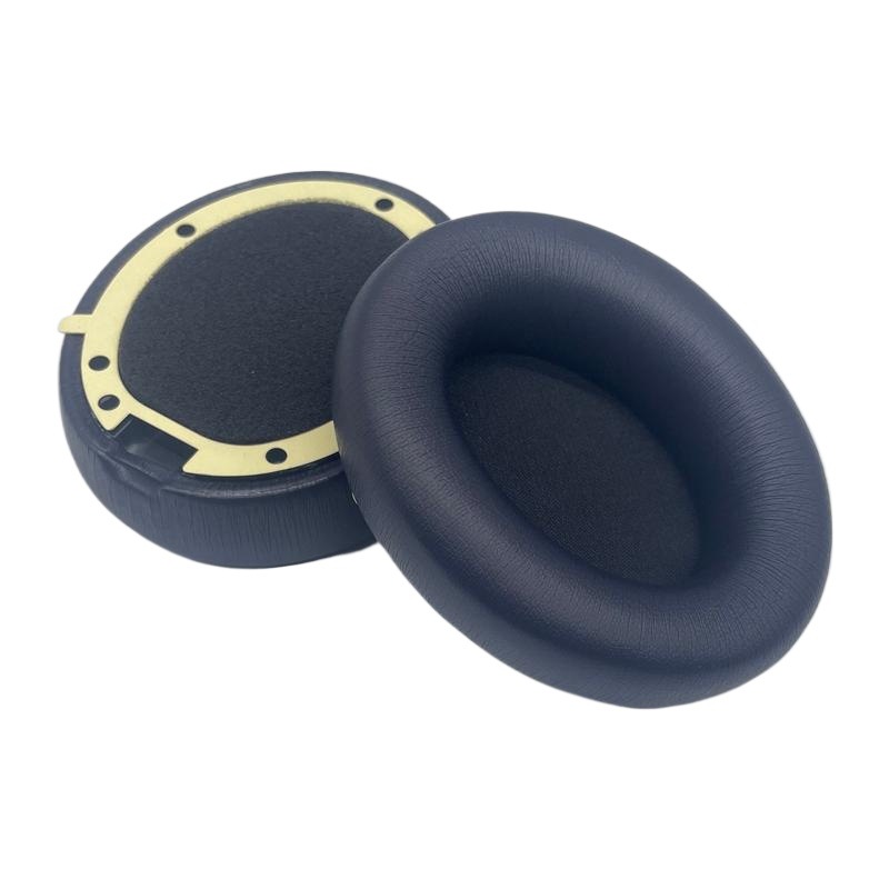HP-Coussinets d'oreilles Bleu marine Protein Cuir