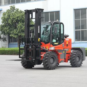Topsense China Famosa Marca 4x4 Carretilla elevadora todoterreno Carretilla elevadora diésel para terrenos difíciles de 3 toneladas - Product Image 1