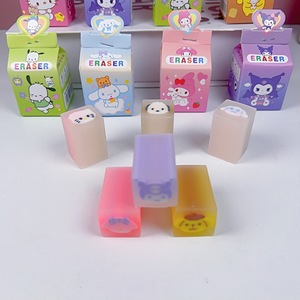Kawaii sản phẩm trường nguồn cung cấp số lượng lớn văn phòng phẩm giai điệu tẩy, hộp mù kuromi tẩy, phim hoạt hình ngạc nhiên KT tẩy cho trẻ em - Product Image 4