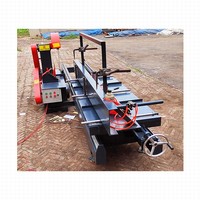 Scierie à bois 36 ''Scierie à bois Portable Scie à ruban/Machine à bois avec moteur à essence ou moteur électrique