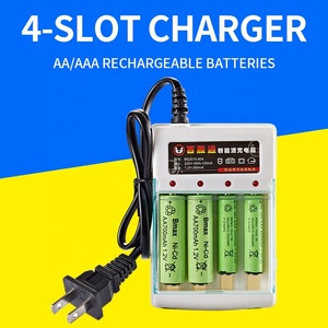 เครื่องชาร์จ<span class=keywords><strong>แบ</strong></span><span class=keywords><strong>ต</strong></span>เตอรี่ NiMH <span class=keywords><strong>แบ</strong></span>บ 4 ช่อง 1.2V AA/AAA ใช้ไฟ AC/DC หัวปลั๊ก<span class=keywords><strong>แบ</strong></span>บแบน ใช้ได้กับเครื่องมือไฟฟ้า - Product Image 2