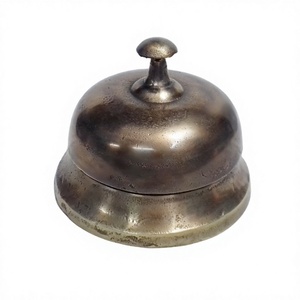 Antique Table Bell Desktop Decorative <b>Object</b> Brass Antique Calling Bells For Restaurants School Office Accessories - Product Image 1