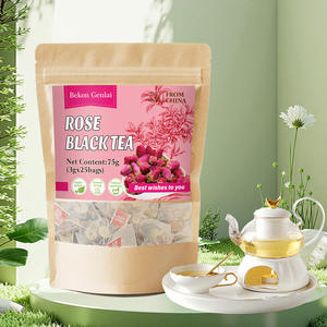 Té Herbal de Roselle, Rosa y Jazmín, 2g x 30 Bolsitas Piramidales, Favorece la Relajación, Cuidado Antioxidante para el Bienestar Diario de la Mujer, Venta al Por Mayor - Product Image 5