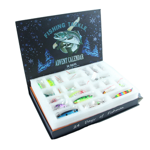 Coffret Cadeau de Pêche Personnalisé Selco Soft Worm OEM, Ensemble de leurres, Mystère de Noël - Product Image 2