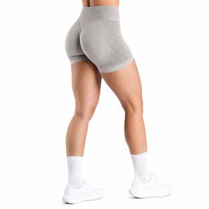 Shorts de sport sans couture pour femmes, taille haute, effet push-up, pour gym, yoga, entraînement, cyclisme, fitness, vêtements de sport OEM ODM - Product Image 6