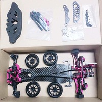 Kit de châssis et jantes D5 MR 1/10 pour voiture de drift 2WD sur route - Kit de mise à niveau