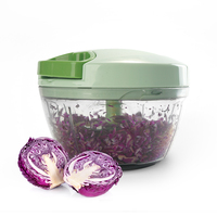 Triturador de carne y ajo multifuncional para el hogar, máquina trituradora de gran capacidad, picadora de verduras, prensa manual, utensilio de cocina