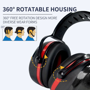 広州メーカーの大人用ノイズ低減イヤーマフ聴覚保護イヤーマフ - Product Image 6