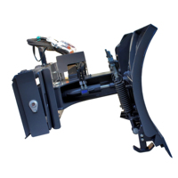 Lame à neige HCN de type V haute efficacité et de bonne qualité pour chargeuse compacte et chargeuse sur pneus, prix compétitif, fabrication directe usine