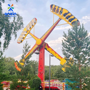 Atracción de Parque de Diversiones Personalizada <span class=keywords><strong>Kamikaze</strong></span> Thrill Ride, Péndulo Doble para Adultos, Diversión Extrema, Anxin Amusement, 32 Pasajeros - Product Image 6
