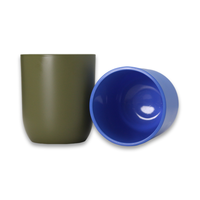 Bocaux à bougie OEM étiquette personnalisée tasses de Noël bocal à bougie en verre dépoli bocal moule à bougie