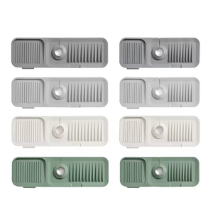 Tapis en silicone absorbant pour robinet d'évier, 3 tailles, avec logo personnalisé, pour éviter les éclaboussures dans la cuisine - Product Image 2