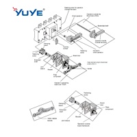 YUYE-Interruptor de desconexión Manual YGL-400A 3P 4P, interruptor de aislamiento de carga, cambio eléctrico
