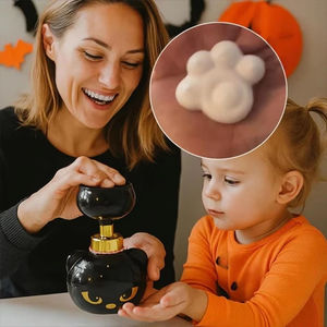 Dispensador de Jabón de Espuma de Plástico Desechable con Forma de Pata de Gato, Botellas con Bomba de Presión Manual, Contenedor de Champú - Product Image 1