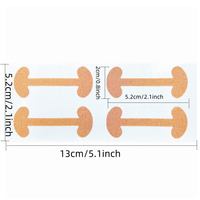 Haute qualité Paronychia Correction pédicure Patch colle à ongles incarné orteil Correction adhésif pied autocollants manucure pédicure ensemble