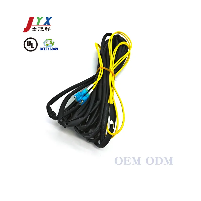 JYX ODM/OEM cabo automotivo personalizado de fábrica, ar condicionado, conectores elétricos práticos, chicote de fios com UL