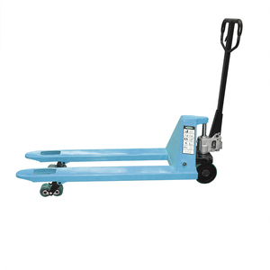 Crank <span class=keywords><strong>5</strong></span> טון הידראולי מלגזה נירוסטה יד משאית הסיטונאי מחיר מופעל מזרן הידראולי מזרן 1150 מ "מ מזלג - Product Image 4