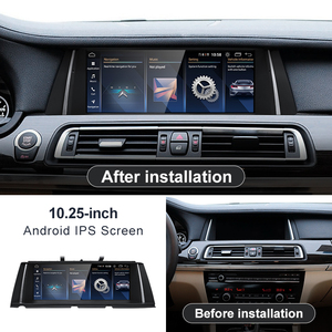 Unidad Principal Multimedia <span class=keywords><strong>para</strong></span> Auto con <span class=keywords><strong>Android</strong></span> 15 de 10.25 Pulgadas, CarPlay Inalámbrico, <span class=keywords><strong>Android</strong></span> Auto, Bluetooth <span class=keywords><strong>para</strong></span> BMW Serie 7 F01 F02 - Product Image 3
