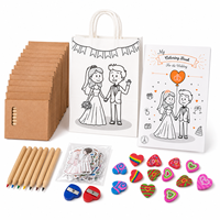 100 sacs cadeaux en papier kraft DIY pour la fête des pères, sacs à colorier avec poignée en papier kraft, personnalisez votre propre sac en papier