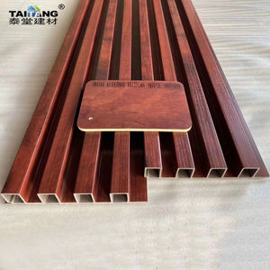 Revêtement extérieur en plastique Composite acoustique, revêtement extérieur imperméable, extérieur, panneau mural pvc cannelé - Product Image 3