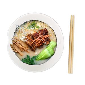 Bol réutilisable japonais en céramique deep, ramen avec baguettes, vente en gros, usine, - Product Image 6